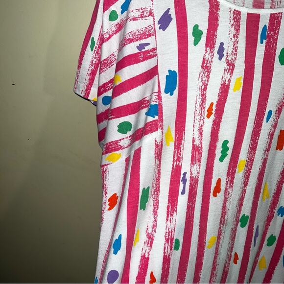 HONORS SPORT cotton blend patterned T-shirt M - Picture 4 of 4